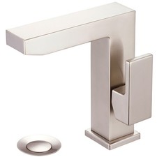 Pioneer Faucets 3MO180 Mod 1.2 GPM 1 Hole Bathroom Faucet - Nickel