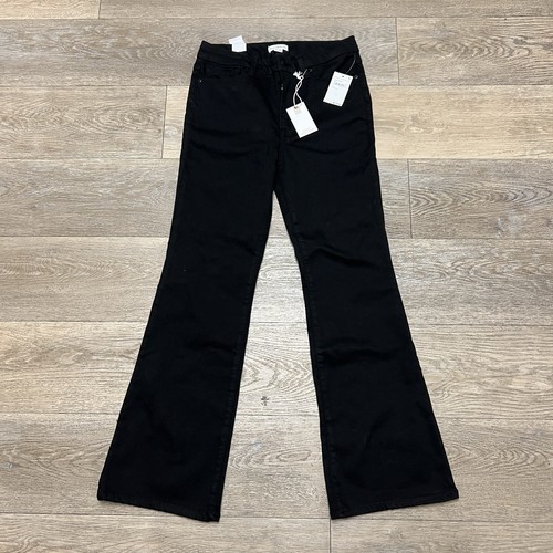 Neu Good American Petite BOOTCUT-JEANS GPB47SBTE SCHWARZ001 10/30 Größe 30 x 30,5 neu mit Etikett