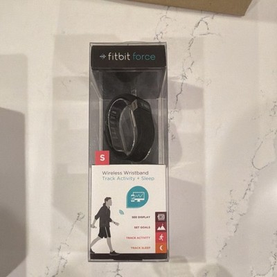 Fitbit Force Wireless Wristband Activity & Sleep Tracker Black Size S
