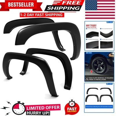 Tyger Auto Fender Flare Compatible with 1999-2006 Chevy Silverado GMC Sierra.