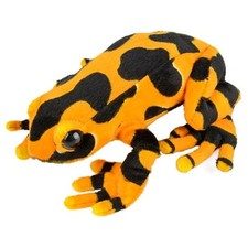 Adventure Planet Plush - POISON DART FROG Orange - 8 inch - New Stuffed Animal