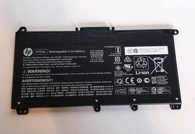 Genuine Original HP HT03XL L11119-855 HSTNN-1B80 HSTNN-DB8R Laptop Battery 70% - Image 1 of 2