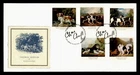 DR WHO 1991 GB FDC DOG ART STUBBS COMBO FLEETWOOD CACHET M72298