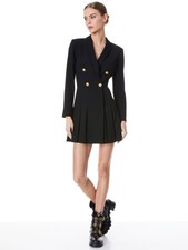 ALICE + OLIVIA KYRIE TUXEDO DRESS SIZE 0 NWOT 
