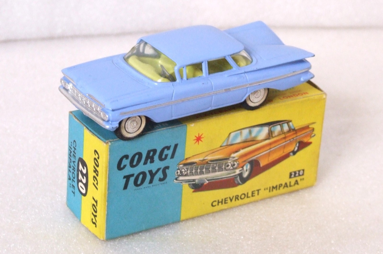 Corgi 220, Chevrolet Impala - Free Price Guide & Review