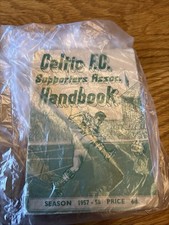 Vintage Celtic FC Supporters Association Handbook 1957&ndash;1958 Rare Collectors Item