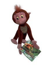 Vintage 1999 Mattel DISNEY'S Tarzan Baby Monkey Baboon Bean Bag Plush with TAGS