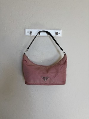 PRADA Pink Tessuto Nylon Mini Shoulder Bag Y2K 
