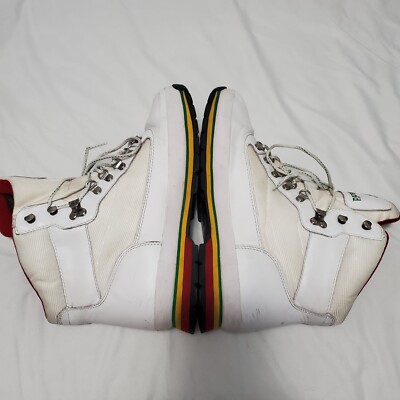 Timberland Jamaica Bob Marley White/Red/Green Euro Hiker  display picture 3