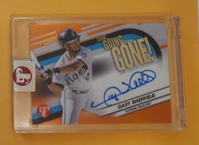 GARY SHEFFIELD 2023 Topps PRISTINE ORANGE GOING GOING GONE REFRACTOR AUTO /25