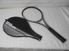 WILSON PWS JAVELIN 95 GRAPHITE MIDSIZE TENNIS RACQUET 4 5/8 VINTAGE Case