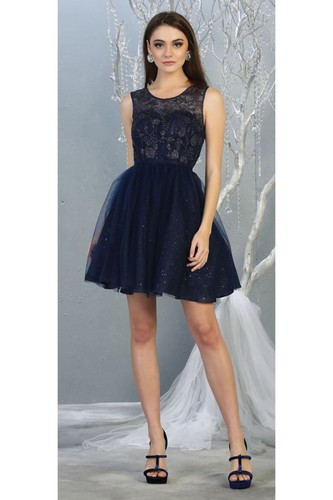Vestido brillante para dama de honor - Imagen 9 de 15
