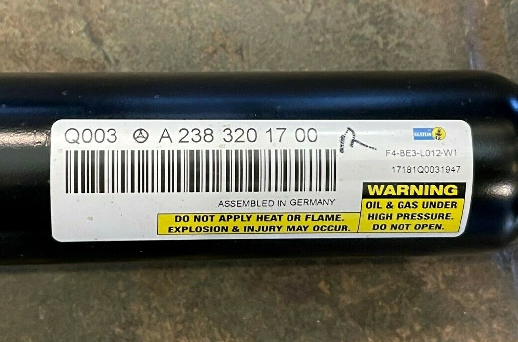 2019 2020 MERCEDES E450 SHOCK ABSORBER PART# 2383201700 
