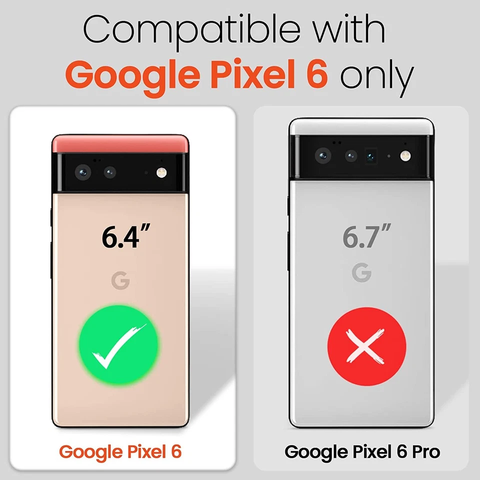Funda Cargador Batería 10000mAh Para Google Pixel 6 Banco de Alimentación Estuche de Carga Foto 2 de 4