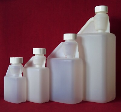 Dosierflasche Dosierkammer Kunststoff Leerflasche SND CRC Dreh-Drück-Verschluß