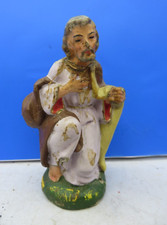 - STATUINA DEL PRESEPE IN CARTAPESTA - SAN GIUSEPPE - ALTEZZA : 10 CM