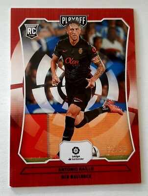 2022-23 Panini Chronicles La Liga Playoff Blue /99 Antonio Raillo #66. LESEN