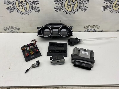 AUDI A5 S-LINE COUPE 2.0 TDI MANUELL MOTORSTEUERGERÄT KIT MIT SCHLÜSSEL 04L906021CL 11-17