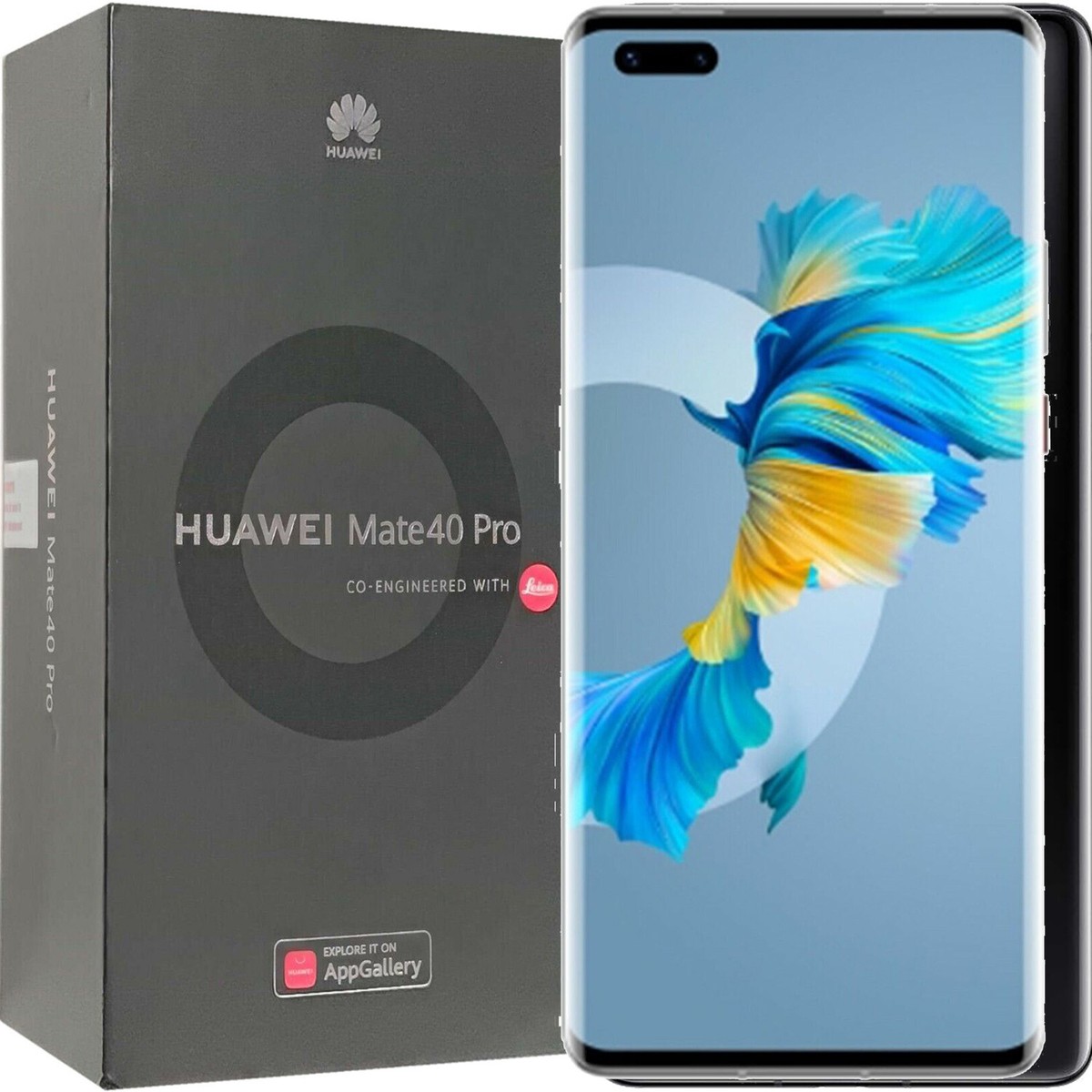 BNIB Huawei Mate 40 Pro 5G Dual-SIM NOH-NX9 Black 256GB Factory
