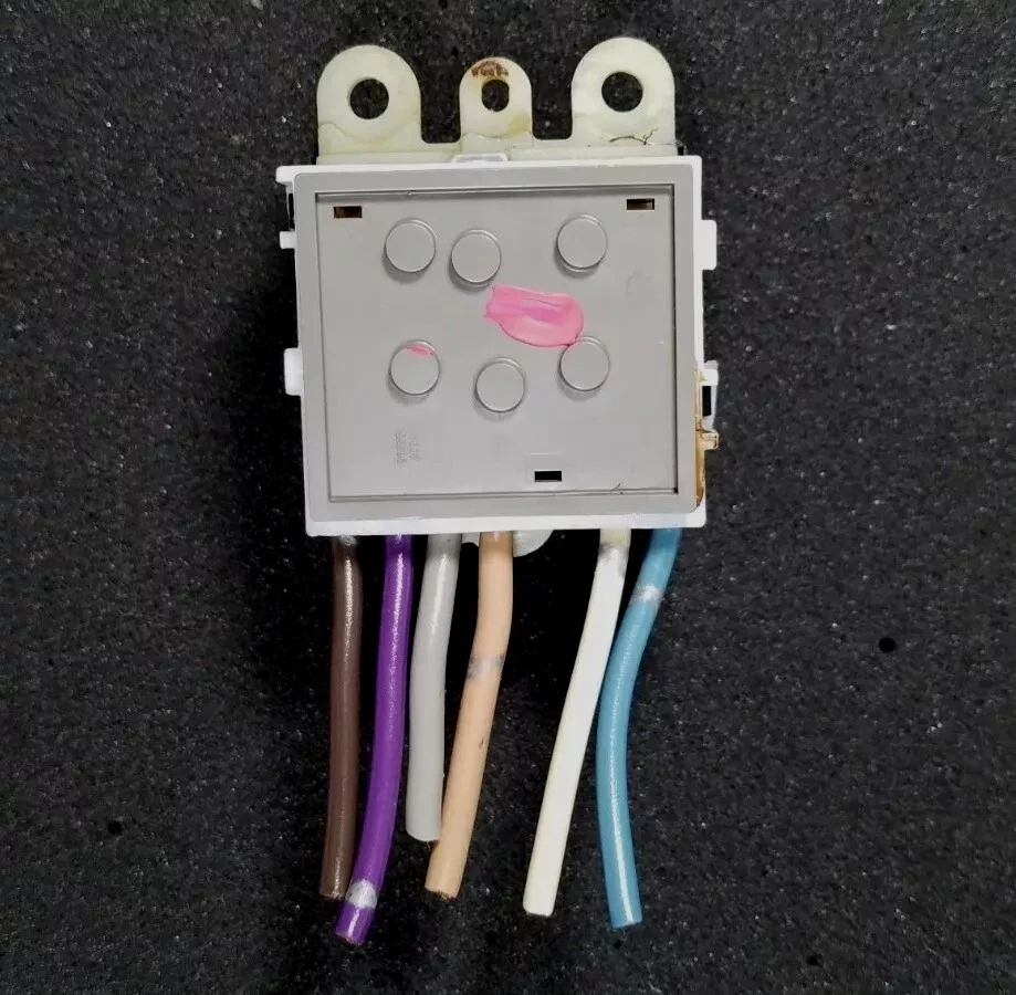 Chrysler Lebaron 1989 cupé 2 puertas consola central interruptor de ventana eléctrica principal fabricante de equipos originales Foto 2 de 4