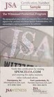 Ricky Sanders Signed Washington Redskin Stat Jersey (JSA COA) 2xSuper Bowl Champ — photo 4