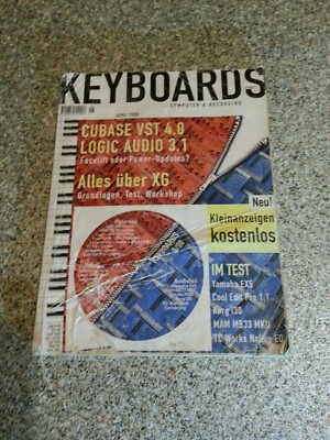 Heft Magazin KEYBOARDS Zeitschrift 6/1998 | eBay.de
