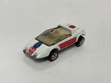 Restored Hot Wheels Redline - 1970 - Jack Rabbit  - White Jack in the Box Decal
