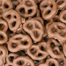 Milk Chocolate Covered Pretzels, 16 Ounce Bag