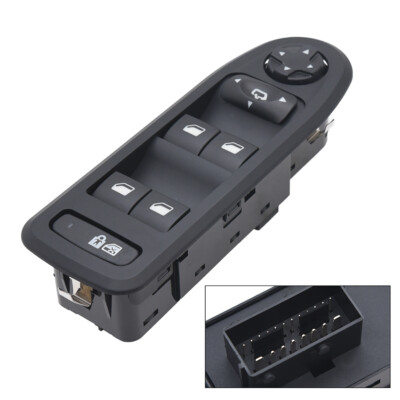 Front Power Fenster Schalter für Peugeot 308 5 Tür Hatchback Wagon 2008-2013