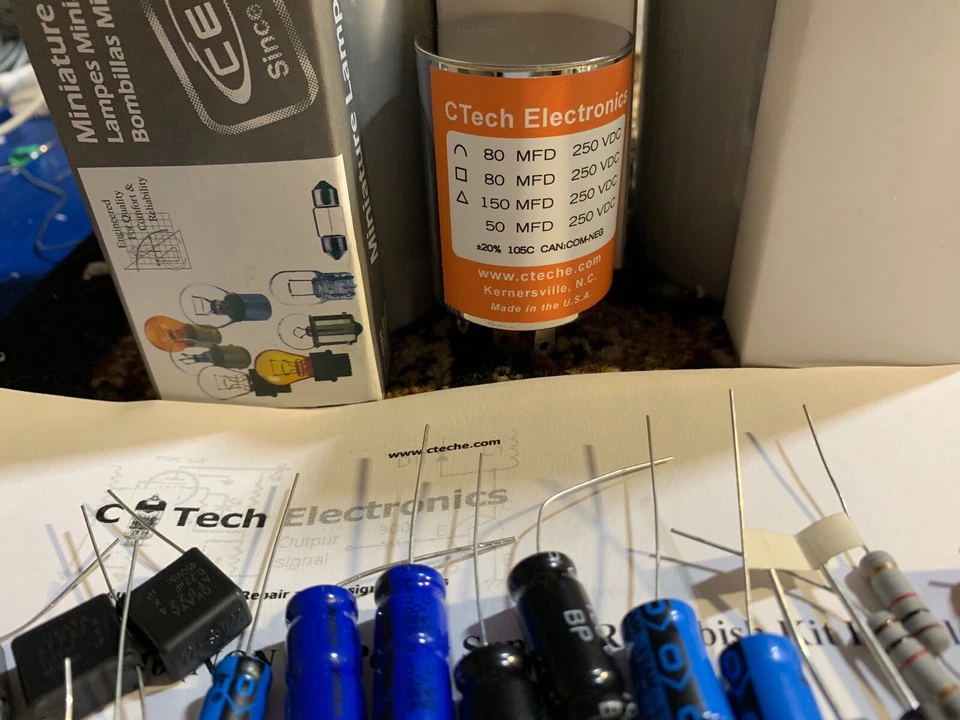 Kit de restauración de lujo McIntosh MC2105 MC-2105 amplificador Foto 3 de 4