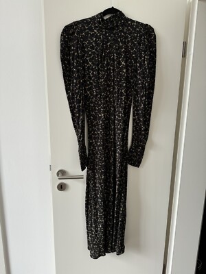 Bash Kleid Bash Maxikleid Puffärmel XS 34