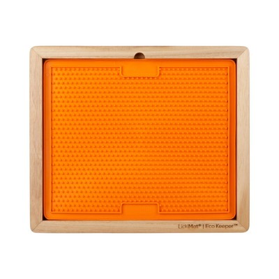 Lickimat  Wooden Eco Slow Feeder Keeper - For X-Large Lick Mats