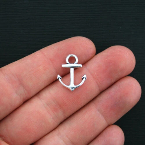 Collana ANCORA 19x15mm Argento catena con ciondolo in mare Estate da Uomo Donna - Immagine 4 di 4