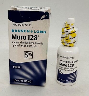 Bausch & Lomb Muro 128 Opthalmic Solution 5% Eyecare