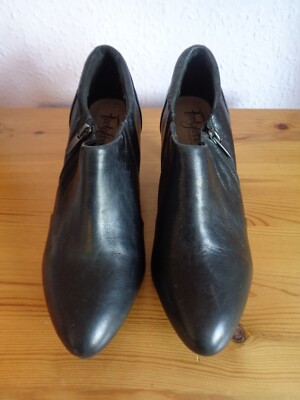 Shoe/Boot Footglove M&S Black Wider Fit Black Zip Gusset