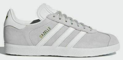 adidas gazelle silver green womens adidas Gazelle 85 (Clear Sky/Cloud White/Gold Metallic)