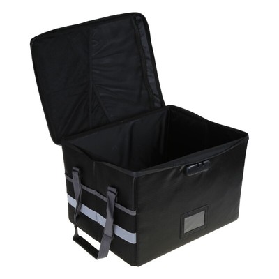 Folding Fireproof File Organiser Box with Lock, Fireproof Folder Storage Box