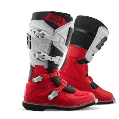 Gaerne GX1 Red/White Adult MX Boots Motocross Off-Road Enduro
