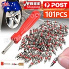 100Pcs Car Valve Core Remover Tool Truck Replacement Tire Tyre Valve Stem Core A