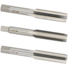 Aceteel 1/2-20 Hand Tap, Right Hand 1/2 x 20 Threading Hand Tap 1Pair