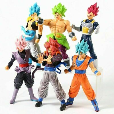 Kit Conjunto 3 Bonecos Dragon Ball Z dbz Super Goku Super Sayajin