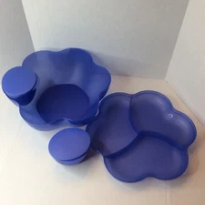 Tupperware Chip N Dip Set