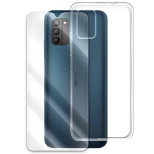 Easy to Install Screen Protector TPU Case f Boost Mobile Nokia G100 TA-1430 New