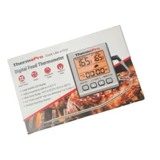 Therm Pro TP-16 Digital Food Meat Thermometer LCD Backlit (READ DESCRIPTION)