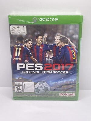 PES PRO EVOLUTION SOCCER 2017 (Microsoft XBOX ONE, 2016) Brand New Sealed