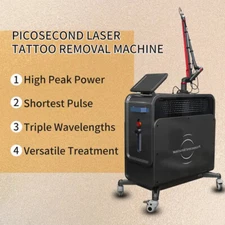 Picosecond Laser Tattoo Removal ND YAG Q Switch Laser Eyebrow Removal Machine
