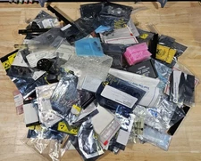 Bulk Lot of Electronic Parts - Mostly ICs, Some Krautkramer Replacement Parts
