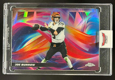 2025 TOPPS CHROME JOE BURROW HELIX SSP CASE HIT BENGALS