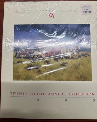 28th ANNUAL EXHIBITION COWBOY ARTISTS OF AMERICA 1993