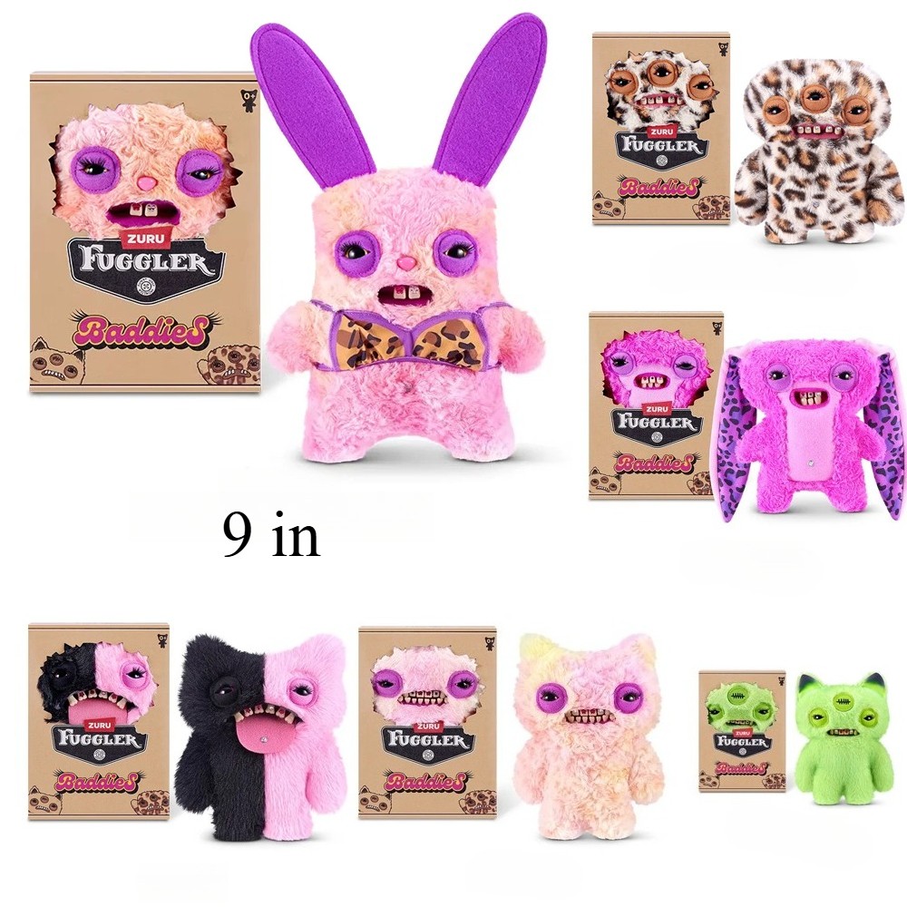 FUGGLER Cute Sassy Crew Baddies Series Plush Toy Fuggler Ugly